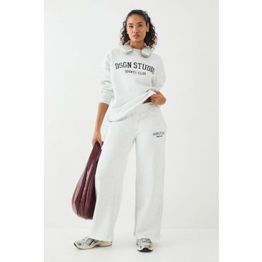 Dsgn Studio Applique Jogger À Jambe Droite - Gris - M, Gris