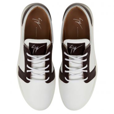 Giuseppe Zanotti ROSS Mens Low top sneakers White