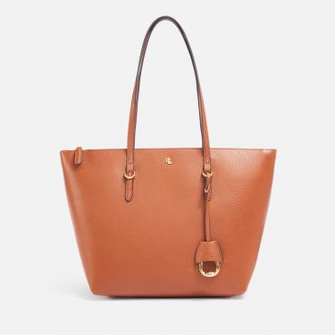 Lauren Ralph Lauren Keaton Small Faux Leather Tote Bag