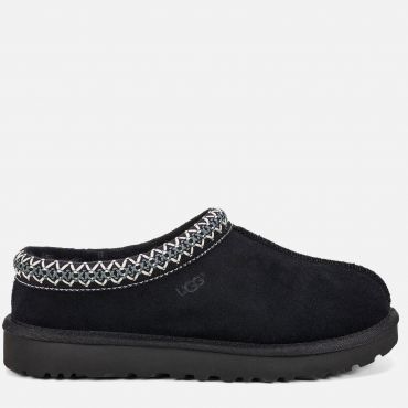 UGG Women's Tasman Suede Slippers - Black - UK 8