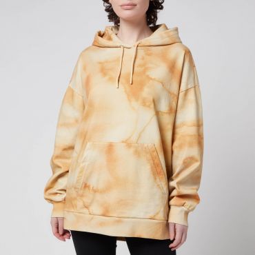 Holzweiler Women's Placebo Print Hoodie - Yellow Mix - S