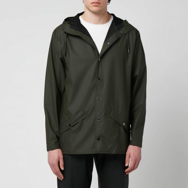 RAINS Matte Shell Jacket - S