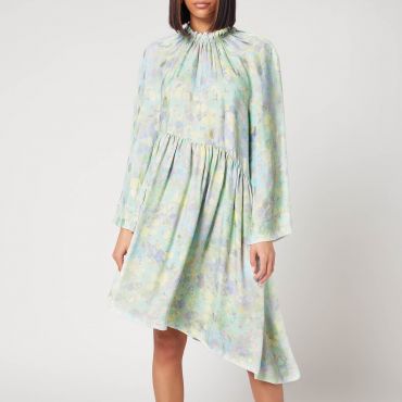 Stine Goya Women's Lamar Aysemtric Dress - Pastel Bloom - S