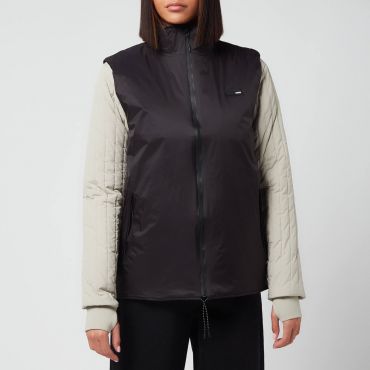 Rains Women's Padded Nylon Vest - Black - XL