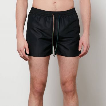 Paul Smith Men's Zebra Swimming Shorts - Black - XL