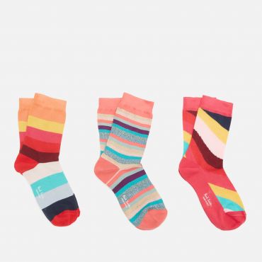 Paul Smith Women's Sock Pack Swirl - Multi