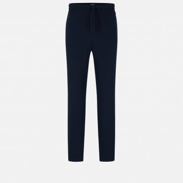 BOSS Bodywear Waffle-Knit Cotton-Blend Pants