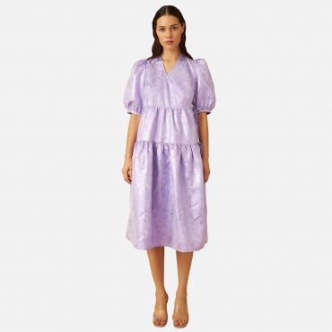 CRAS Mikacras Jacquard Wrap Dress - EU 40/UK 12