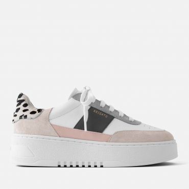 Axel Arigato Women's Orbit Vintage Leather and Suede Trainers - UK 7