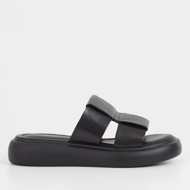 Vagabond Blenda Flatform Leather Mules - UK 3