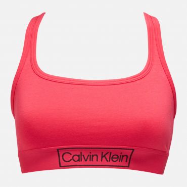 Calvin Klein Reimagined Heritage Unlined Cotton-Blend Bralette - S