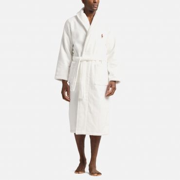 Polo Ralph Lauren Cotton-Towelling Dressing Gown - S/M