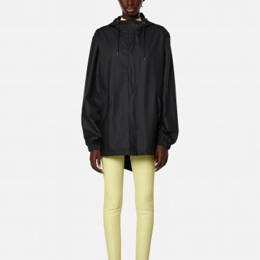 Rains Essential Matte-Shell Fishtail Jacket - XL