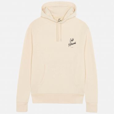 Café Kitsuné Cotton-Jersey Hoodie - XS