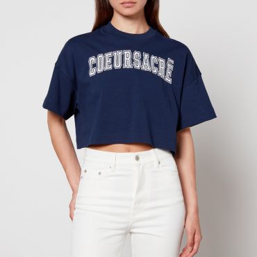 AMI Coeur Sacré Cotton-Jersey T-Shirt - L