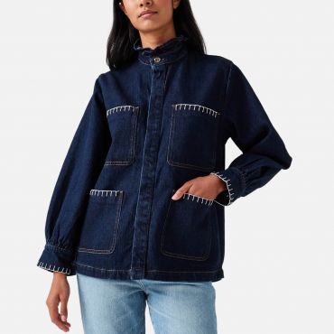 Seventy + Mochi Pablo Denim Jacket - UK 16