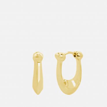 Coach Core Essentials Gold-Plated Earrings