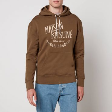 Maison Kitsuné Palais Royal Cotton-Jersey Hoodie - L