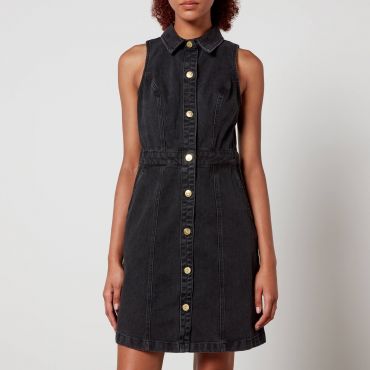 Barbour International Lockhart Utility Denim Dress - UK 16