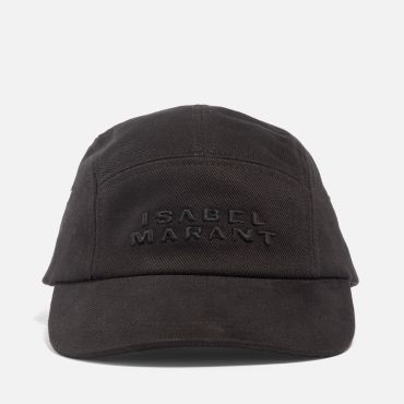 Isabel Marant Tedji Logo-Embroidered Cotton-Piqué Cap