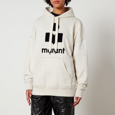 Marant Etoile Mansel Cotton-Jersey Hoodie - FR 34/UK 6