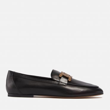 Tod's Women's Chain Leather Loafers - UK 8