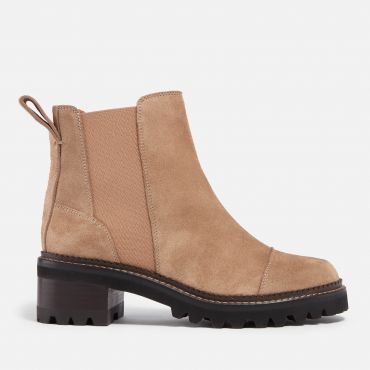 See by Chloé Mallory Suede Chelsea Boots - UK 8