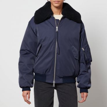 AMI Boxy-Fit Shell Jacket - XL