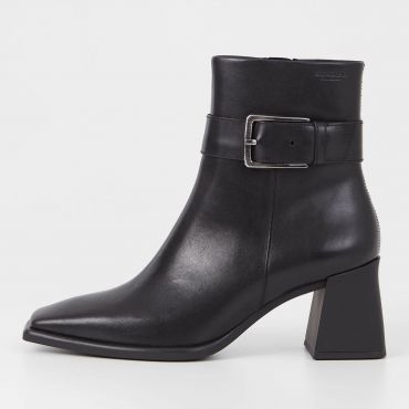 Vagabond Women's Hedda Buckle Leather Heeled Boots - UK 7