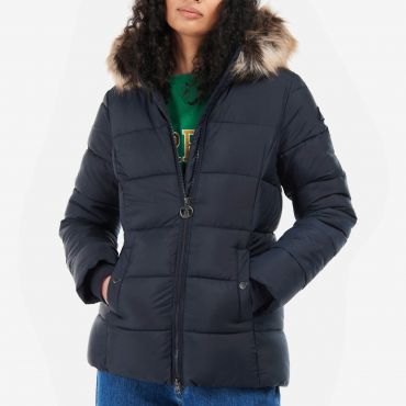 Barbour Midhurst Quilted Shell Coat - UK 8