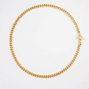 AMI De Coeur Gold-Tone Chain Necklace