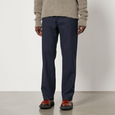 AMI Wool Straight-Leg Trousers - XL