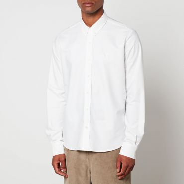 AMI Men's Classic Long Sleeved Shirt - Natural White - XXL