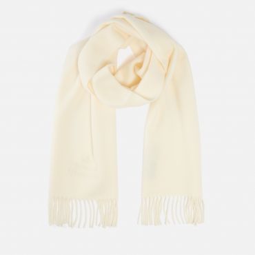 Vivienne Westwood Embroidered Logo Wool Scarf