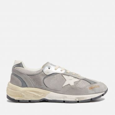 Golden Goose Men's Dad Star Suede Mesh Trainers