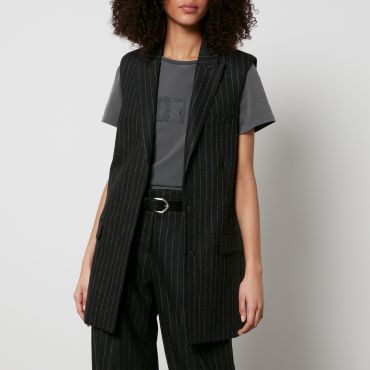 Golden Goose Journey Pinstriped Wool-Blend Blazer