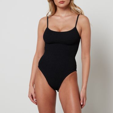 Hunza G Pamela Seersucker Swimsuit