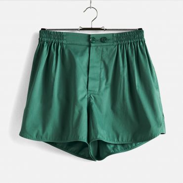 HAY Outline Pyjama Shorts - Emerald Green - Small/Medium