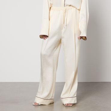 Sleeper Pastelle Oversized Jacquard Trousers