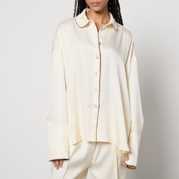 Sleeper Pastelle Oversized Jacquard Shirt
