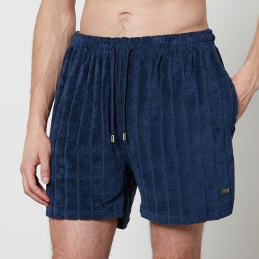 BOSS Bodywear Cotton-Blend Terry Shorts - S
