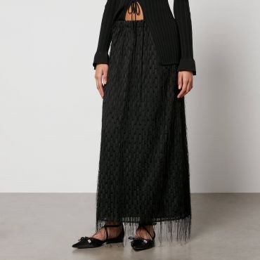 By Malene Birger Palome Fil-Coupé Mesh Skirt - DK 34/UK 6