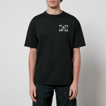 Belstaff Centenary Double Logo Cotton-Jersey T-Shirt - L
