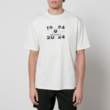 Belstaff Centenary Logo Cotton-Jersey T-Shirt - XXL