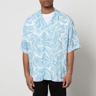 BOSS Orange Lapis Printed Woven Shirt - M