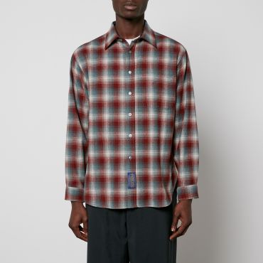 Maison Margiela Pendleton Checked Brushed Wool Shirt - EU37/S