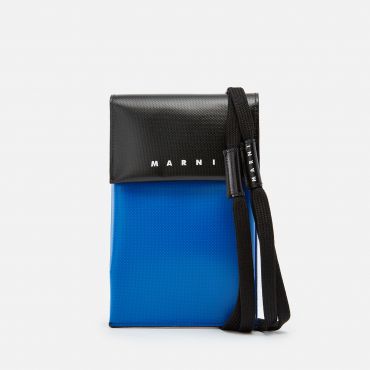 Marni Tribeca Faux Leather Phone Holder