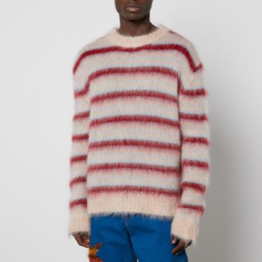 Marni Striped Mohair-Blend Jumper - IT 46/S