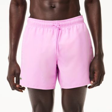 Lacoste Logo-Print Shell Swimming Trunks - XXL