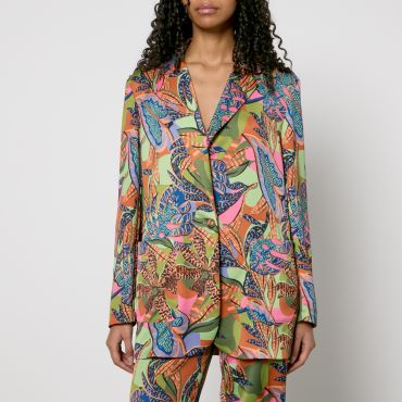 MAX&Co. Lucerna Envers Satin Blazer - UK 14